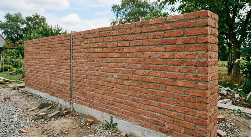 Brick Fence Installation in Stamford, CT