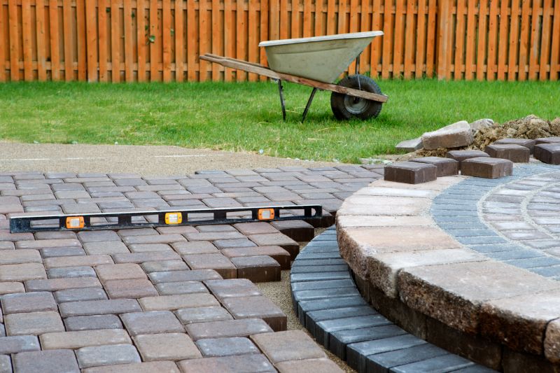 Patio Brick Installation in Worcester, MA